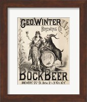 Bock Beer Brewing Company Fine Art Print