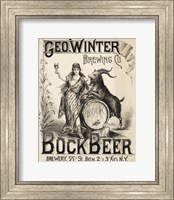 Bock Beer Brewing Company Fine Art Print