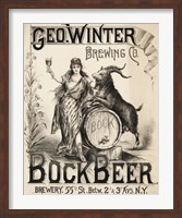 Bock Beer Brewing Company Fine Art Print