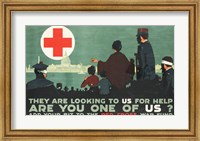 Red Cross War Fund Fine Art Print