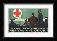 Red Cross War Fund Fine Art Print