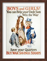Help Uncle Sam Win the War Fine Art Print