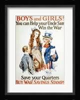 Help Uncle Sam Win the War Fine Art Print