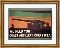 Coast Artillery Corps Fine Art Print