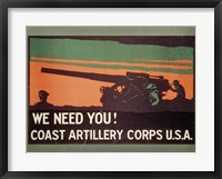 Coast Artillery Corps Fine Art Print