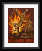 War Stamps & Bonds Fine Art Print