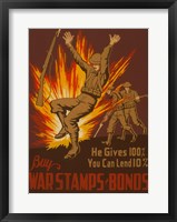 War Stamps & Bonds Fine Art Print