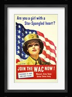 Women's Army Corps Framed Print