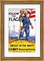 Follow the Flag Fine Art Print