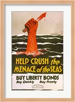 Help Crush the Menace of the Seas Fine Art Print