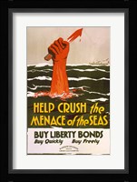 Help Crush the Menace of the Seas Fine Art Print