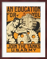 Join the Tanks US Army Fine Art Print