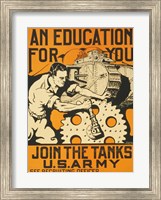 Join the Tanks US Army Fine Art Print