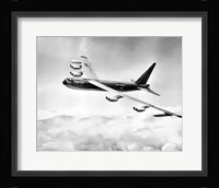 High angle view of a military airplane in flight, B-52C Stratofortress Fine Art Print