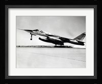 Side profile of a bomber plane taking off, B-58 Hustler Fine Art Print