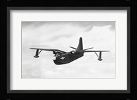 Fighter plane in flight, P5M-1 Marlin Fine Art Print