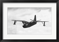 Fighter plane in flight, P5M-1 Marlin Fine Art Print