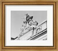 USA, New York State, New York City, Grand Central Clock, low angle view Fine Art Print