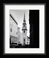 Low angle view of a clock tower, Boston, Massachusetts, USA Fine Art Print