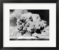 Atomic bomb explosion, Bikini Atoll, Marshall Islands, July 24, 1946 Fine Art Print