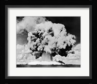 Atomic bomb explosion, Bikini Atoll, Marshall Islands, July 24, 1946 Fine Art Print