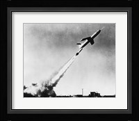 Low angle view of a missile taking off, Martin TM-61B Matador Fine Art Print