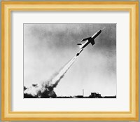 Low angle view of a missile taking off, Martin TM-61B Matador Fine Art Print