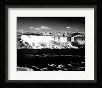 Canada, Niagara Falls, Infrared view, taken from Canadian side Fine Art Print