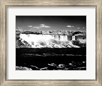Canada, Niagara Falls, Infrared view, taken from Canadian side Fine Art Print