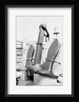Anchor on deck Fine Art Print
