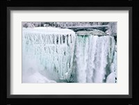 High angle view of a waterfall, American Falls, Niagara Falls, New York, USA Fine Art Print