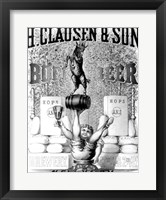 Clausen and Son Bock Beer Fine Art Print