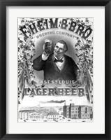 F. Heim and Bros Lager Fine Art Print