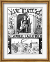 Val Blatt's Lager Beer Fine Art Print