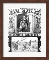 Val Blatt's Lager Beer Fine Art Print