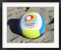 Beach Volleyball Ball Fine Art Print