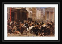 The Bulls and Bears in the Market Fine Art Print