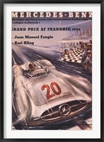 Mercedes Benz 1954 Grand Prix Fine Art Print