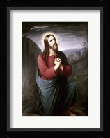 Christ Praying in Gethsemane Christian Schleisner (1810-1882) Fine Art Print