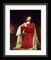Christ in Gethsemane by Christoffer W. Eckersberg, (1783-1853) Fine Art Print