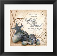 The Beach Framed Print