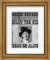 Billy The Kid Wanted Poster Fine Art Print