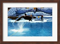 Shamu-Killer Whale Sea World San Diego California USA Fine Art Print