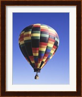 Low angle view of a hot air balloon rising, Albuquerque, New Mexico, USA Fine Art Print