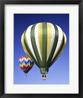 Green Hot Air Balloon Fine Art Print