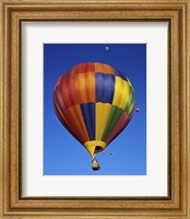 Hot air balloons rising, Albuquerque International Balloon Fiesta, Albuquerque, New Mexico, USA Fine Art Print
