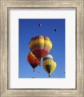 Hot air balloons at the Albuquerque International Balloon Fiesta, Albuquerque, New Mexico, USA Launch Fine Art Print
