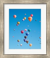 Tons of Hot Air Balloons Flying Fine Art Print