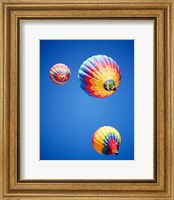 Three Hot Air Balloons from Below Fine Art Print