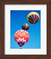 Different Angles of Hot Air Balloons Fine Art Print